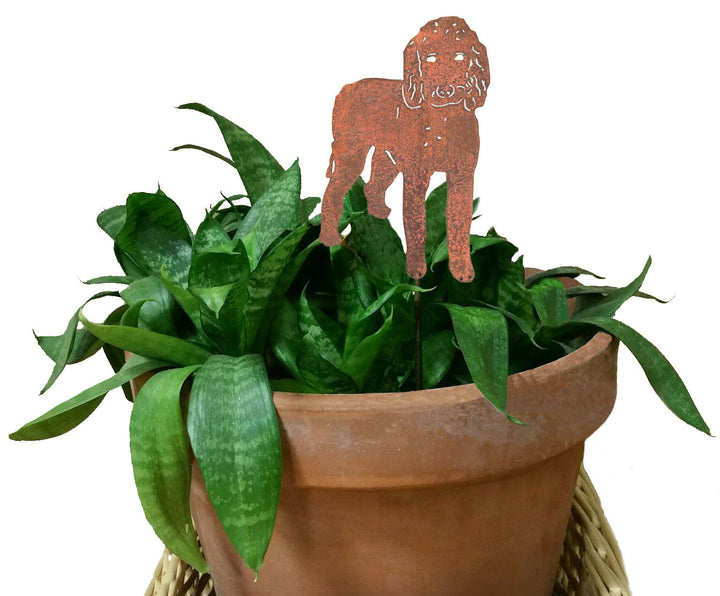 Goldendoodle Plant Stake