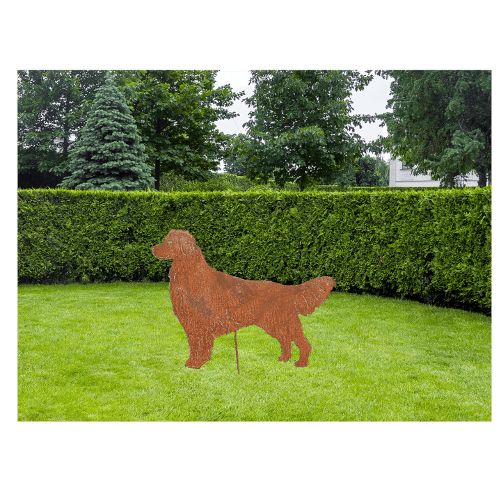 Golden Retriever Statue or Dog Wall Art
