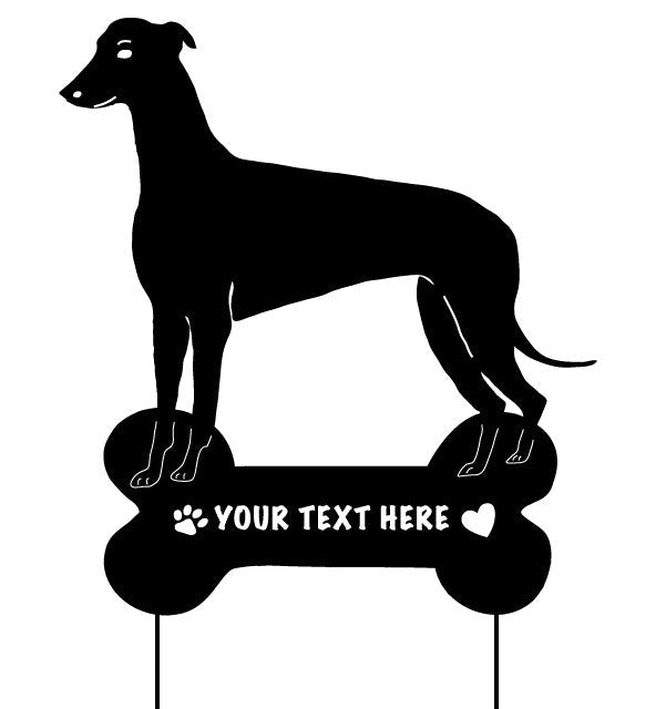 Greyhound Statue or Dog Wall Art