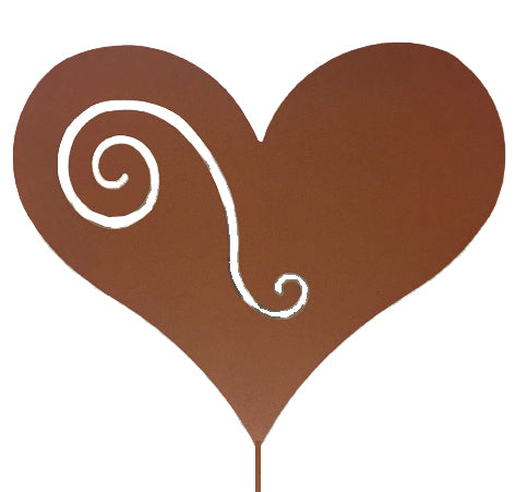 Heart Plant Stake or hanging Ornament