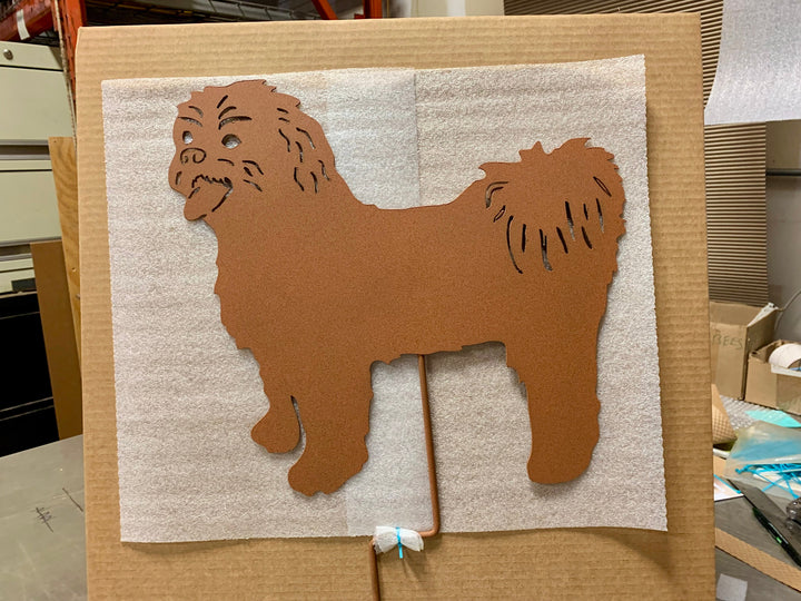 Shih Tzu Garden Stake or Wall Hanging (Style 1)