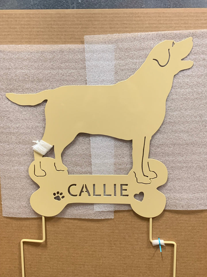 Labrador Retriever Memorial or Dog Wall Art (Style 2)