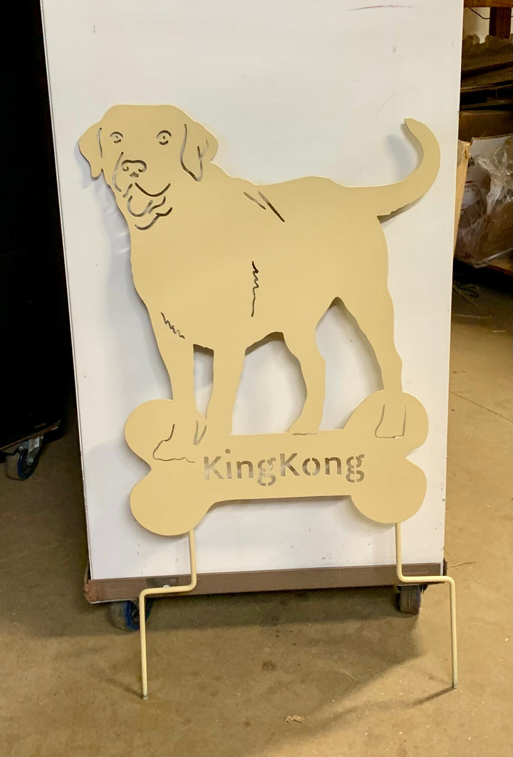 Labrador Statue or Dog Wall Art