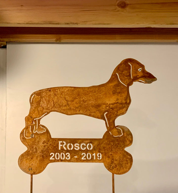 Dachshund Statue or Dog Wall Art