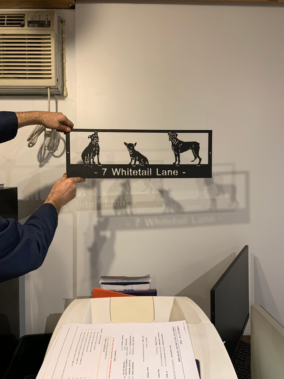 Custom Metal Pet Sign / Personalized Options