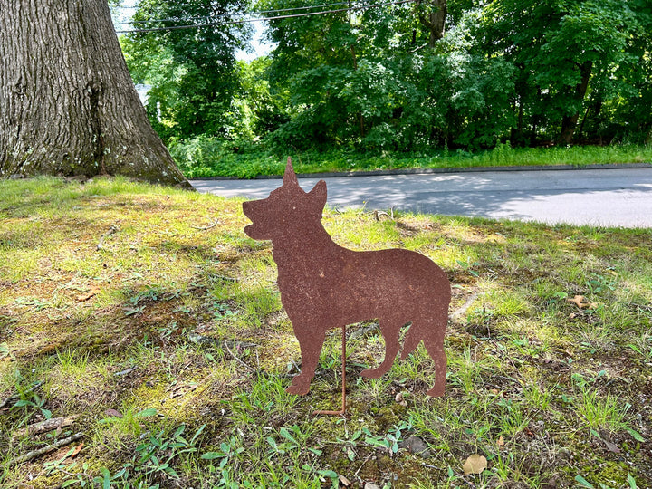 Australian Cattle Dog Garden Stake or Dog Wall Art / Pet Memorial