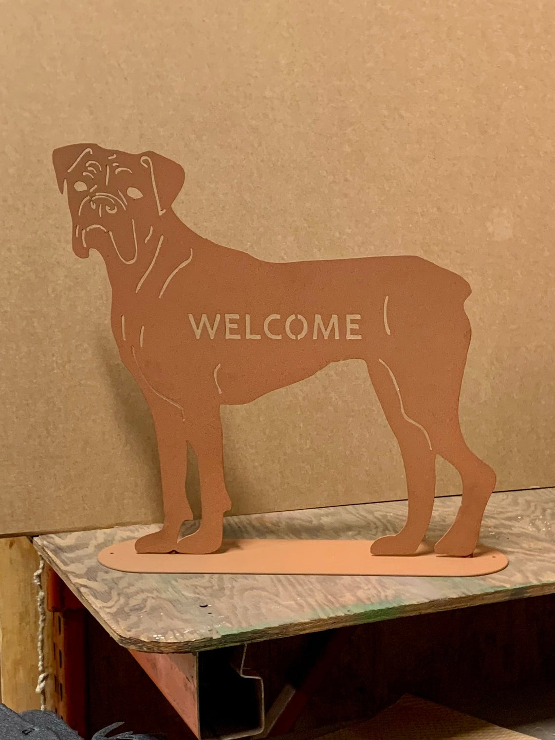 Boxer Statue or Dog Wall Art