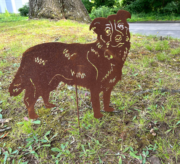 Border Collie Statue or Dog Wall Art