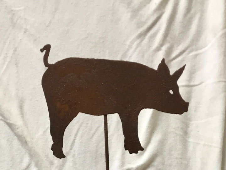 Pig Yard Art or Wall Art
