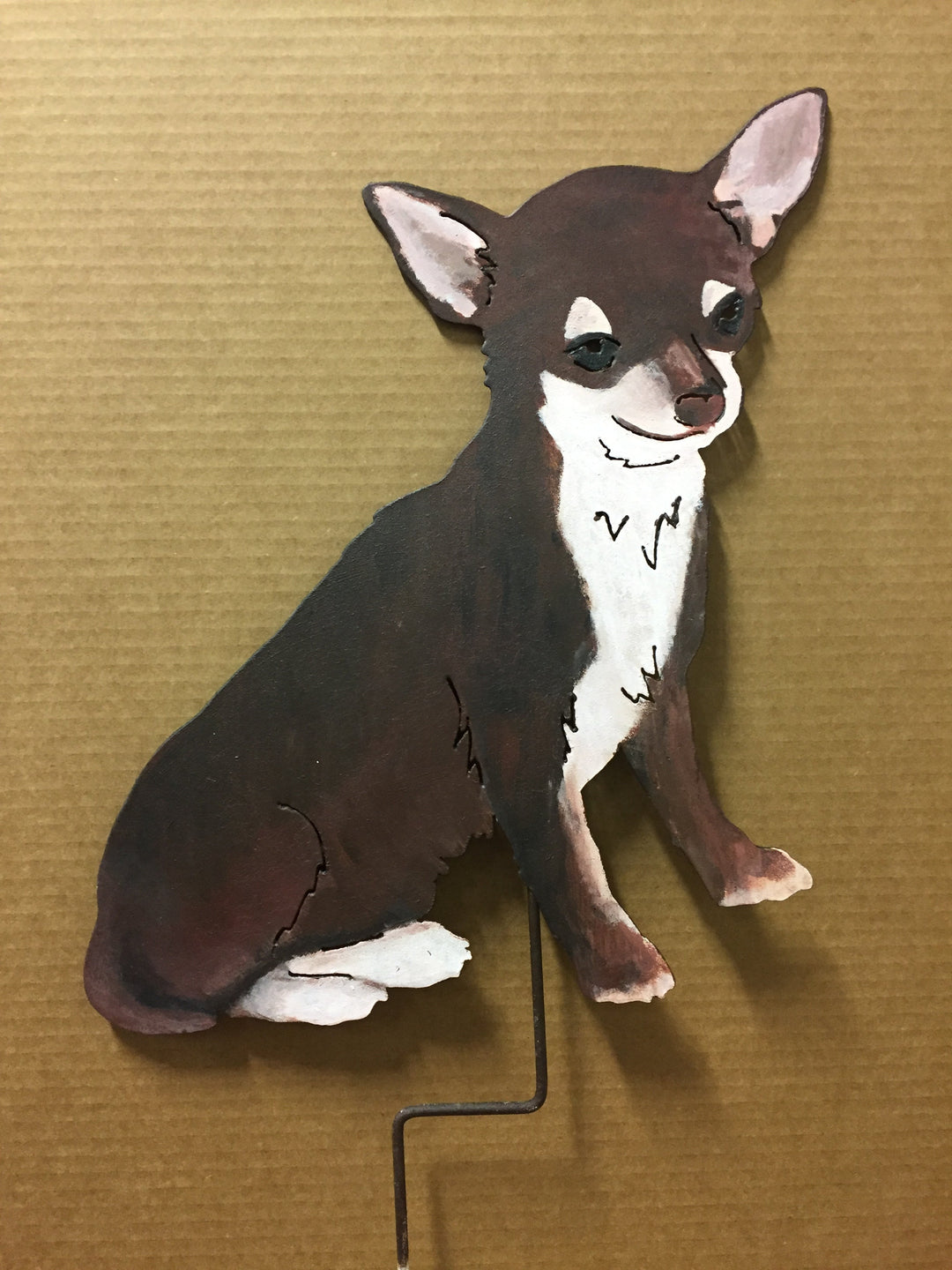 Chihuahua Garden Stake or Wall Hanging (Style 3)