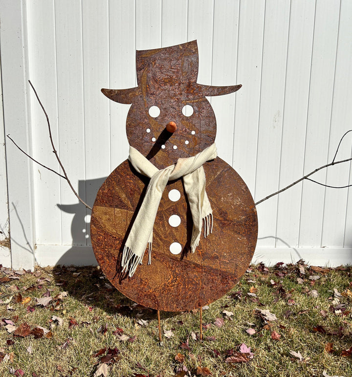Large Outdoor Snowman