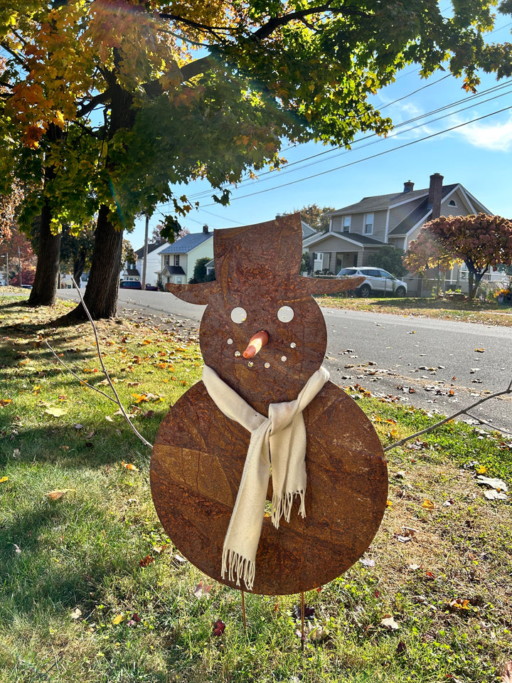 Large Outdoor Snowman