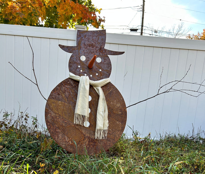 Large Outdoor Snowman
