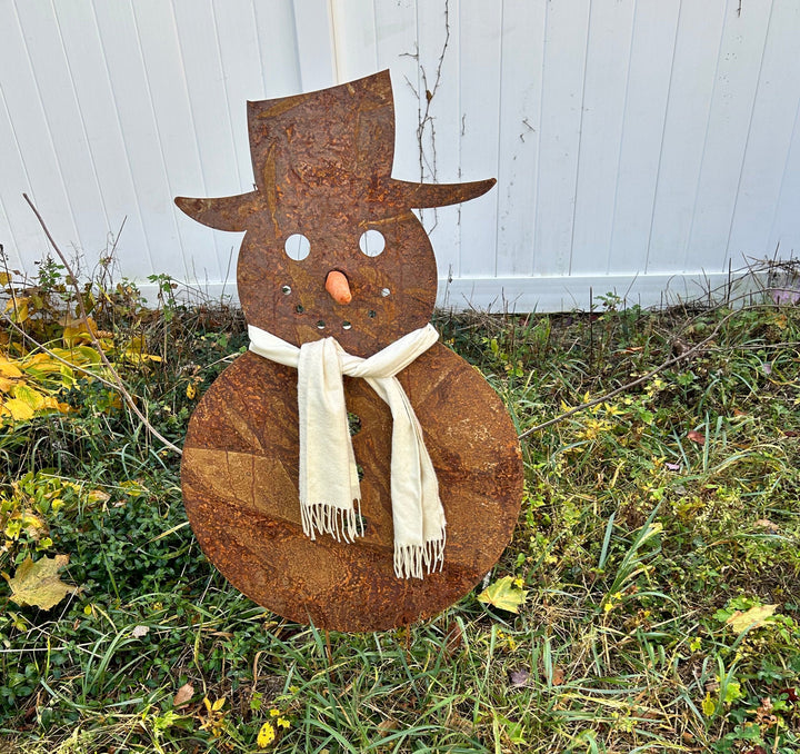 Large Outdoor Snowman