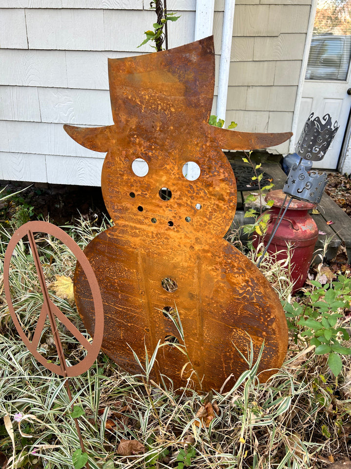 Large Outdoor Snowman