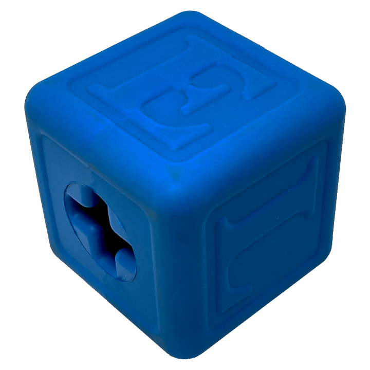 Love Cube eDispenser - Durable Rubber Chew Toy &amp; Treat Dispenser | USA Made