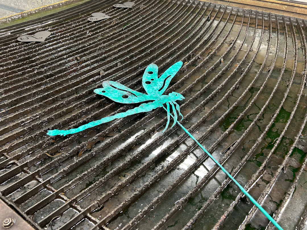 Dragonfly Garden Stake or Wall Hanging
