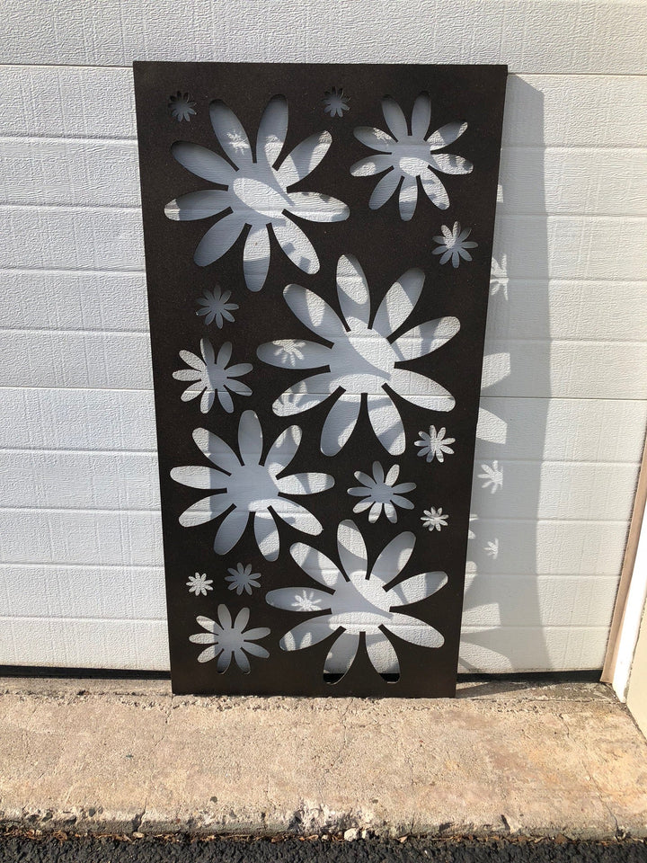 Outdoor Metal Garden Privacy Screen Panels (60” &amp; 72”) – Heavy-Duty Steel for Patio &amp; Fence