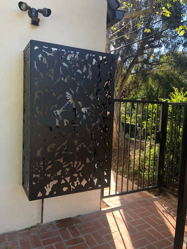Outdoor Metal Deck Privacy Screen Panels (60” &amp; 72”) – Heavy-Duty Steel for Patio &amp; Backyard