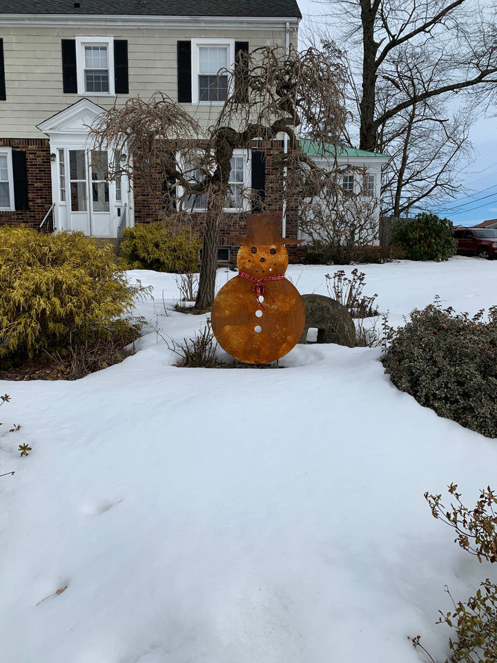 Large Outdoor Snowman