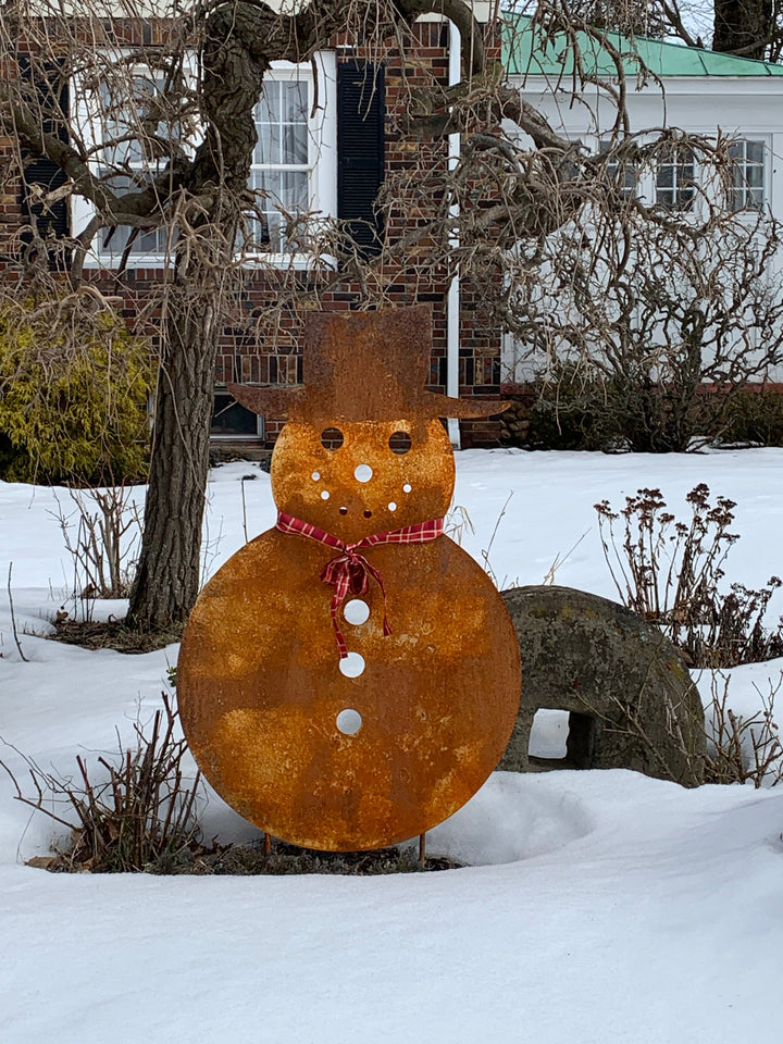 Large Outdoor Snowman