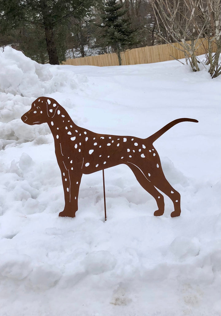 Dalmatian Garden Stake or Wall Hanging