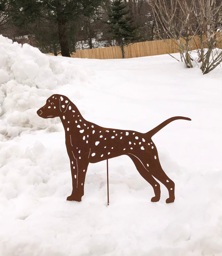 Dalmatian Garden Stake or Wall Hanging