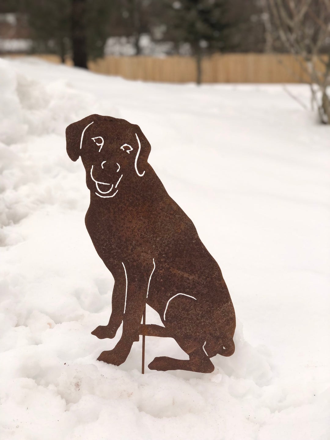 Rhodesian Ridgeback Garden Stake or Wall Hanging