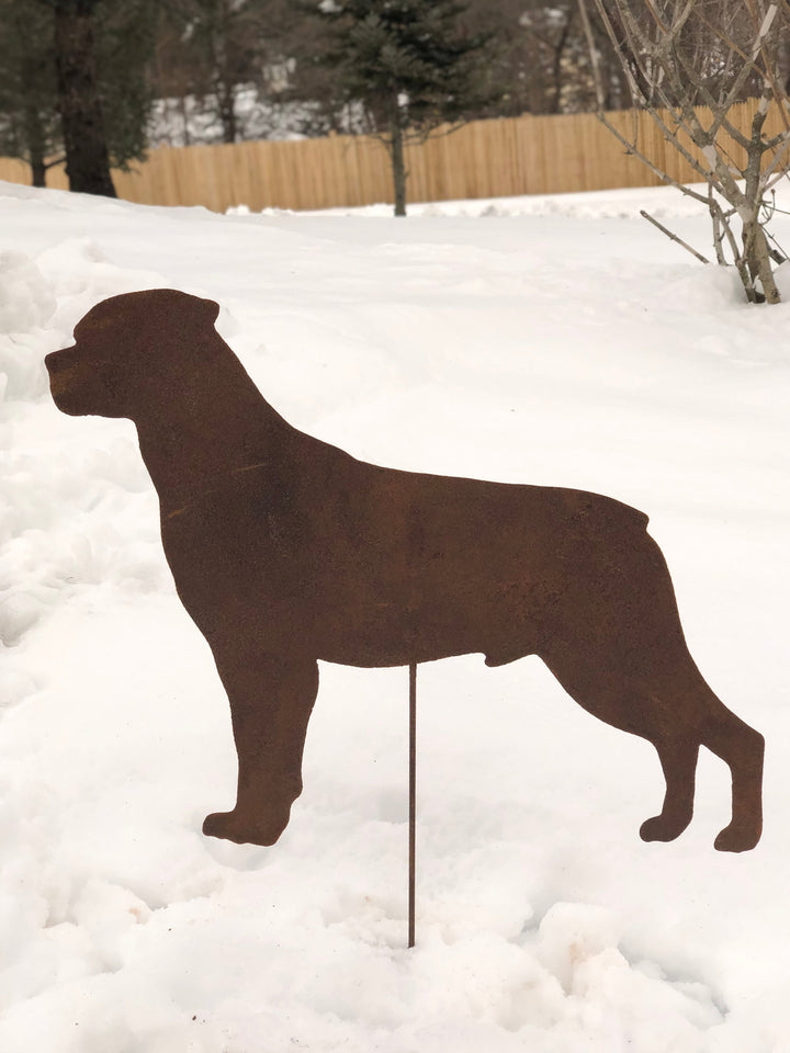 Rottweiler Memorial or Dog Wall Art