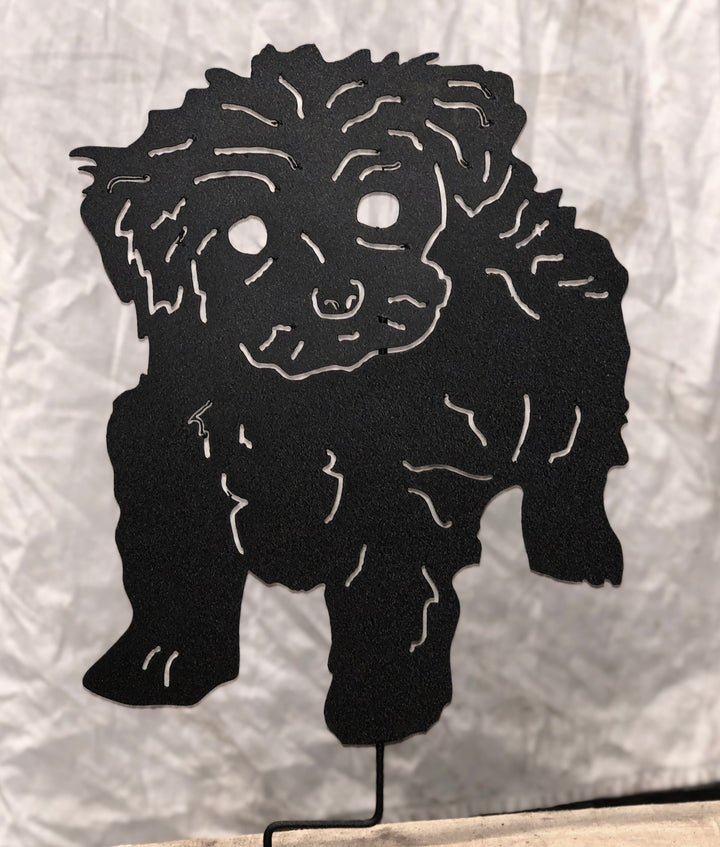 Maltese Statue or Dog Wall Art
