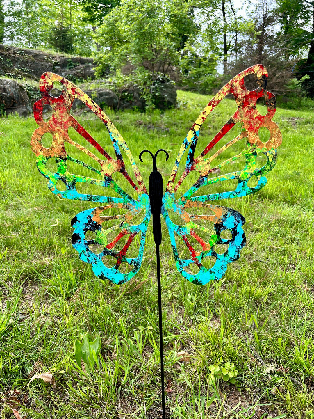 Butterfly Garden Stake
