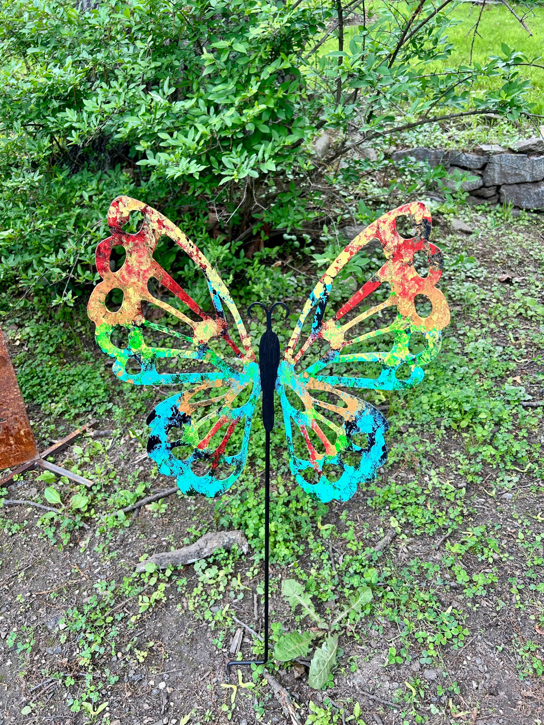 Butterfly Garden Stake