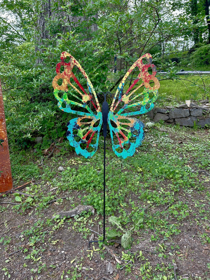Butterfly Garden Stake