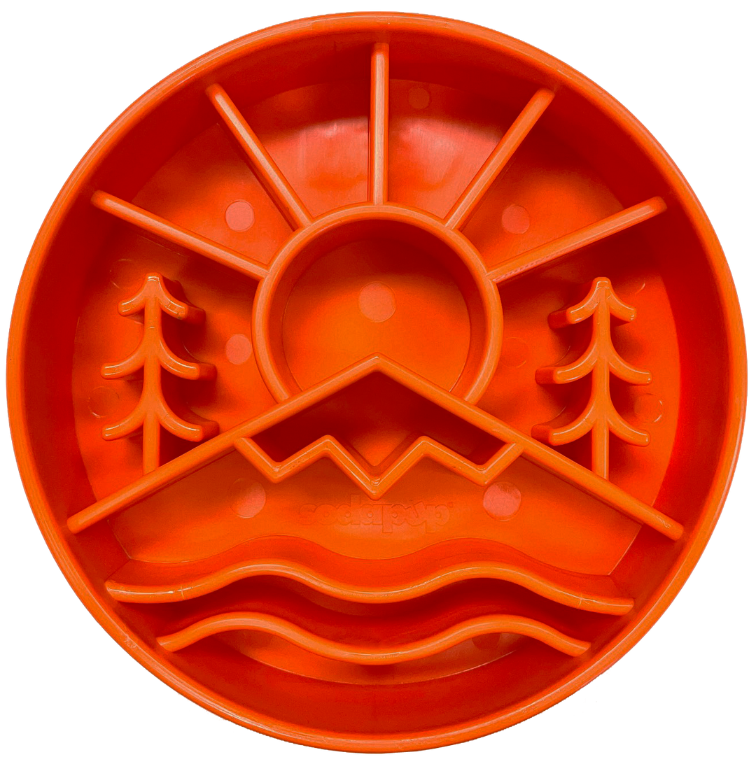 Great Outdoors eBowl - Slow Feeder Dog Bowl &amp; Enrichment | USA Made