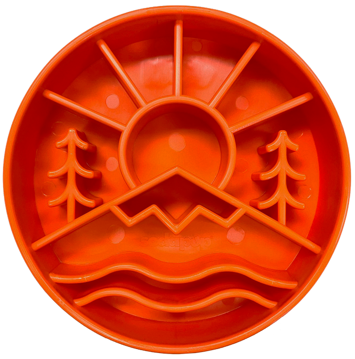 Great Outdoors eBowl - Slow Feeder Dog Bowl &amp; Enrichment | USA Made