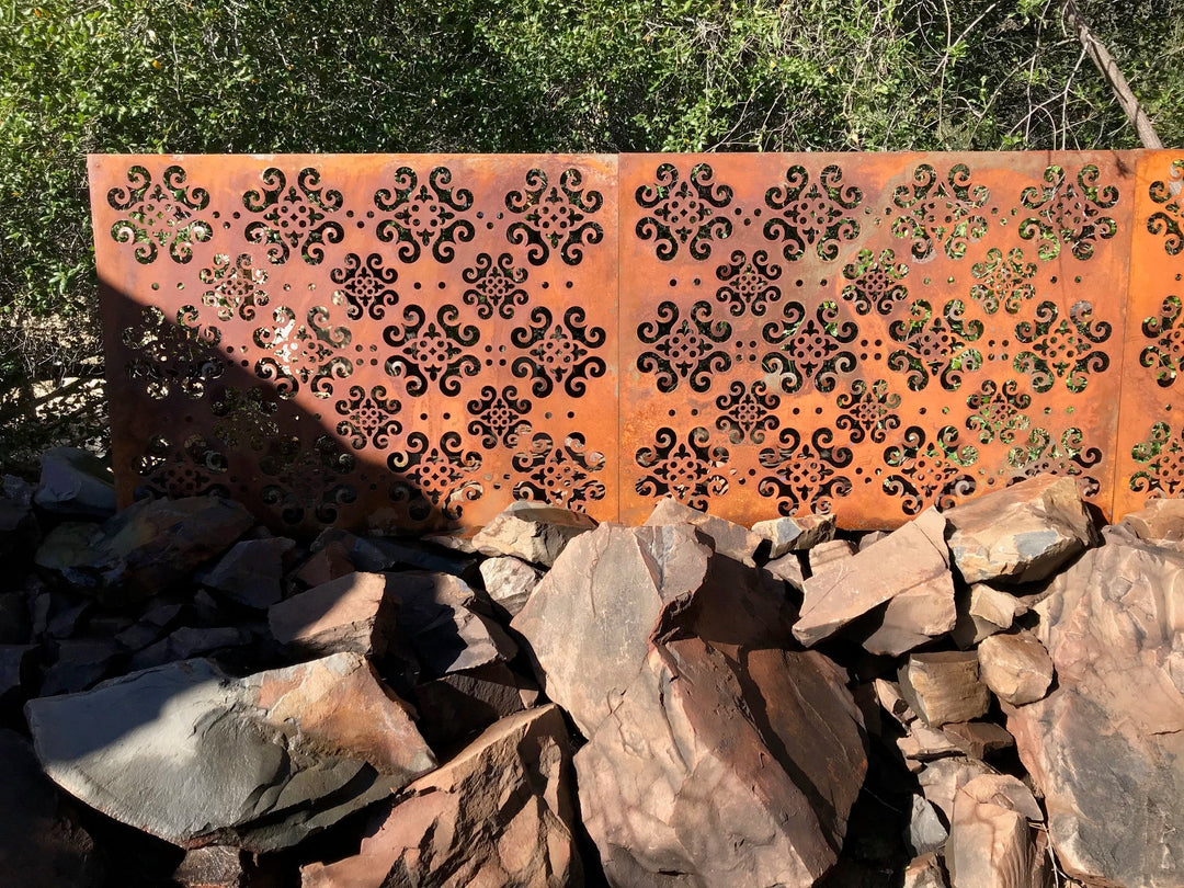 Outdoor Privacy Panels or Metal Wall Sculptures (46" Inch)