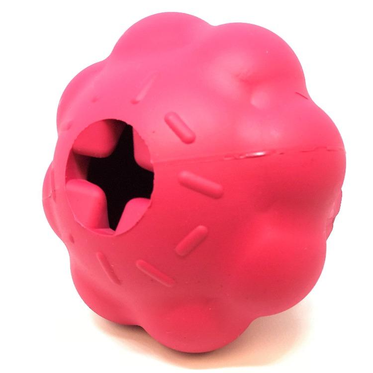 Cupcake eDispenser - Durable Rubber Chew Toy &amp; Treat Dispenser | USA Made
