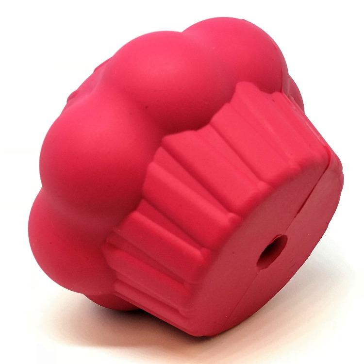 Cupcake eDispenser - Durable Rubber Chew Toy &amp; Treat Dispenser | USA Made