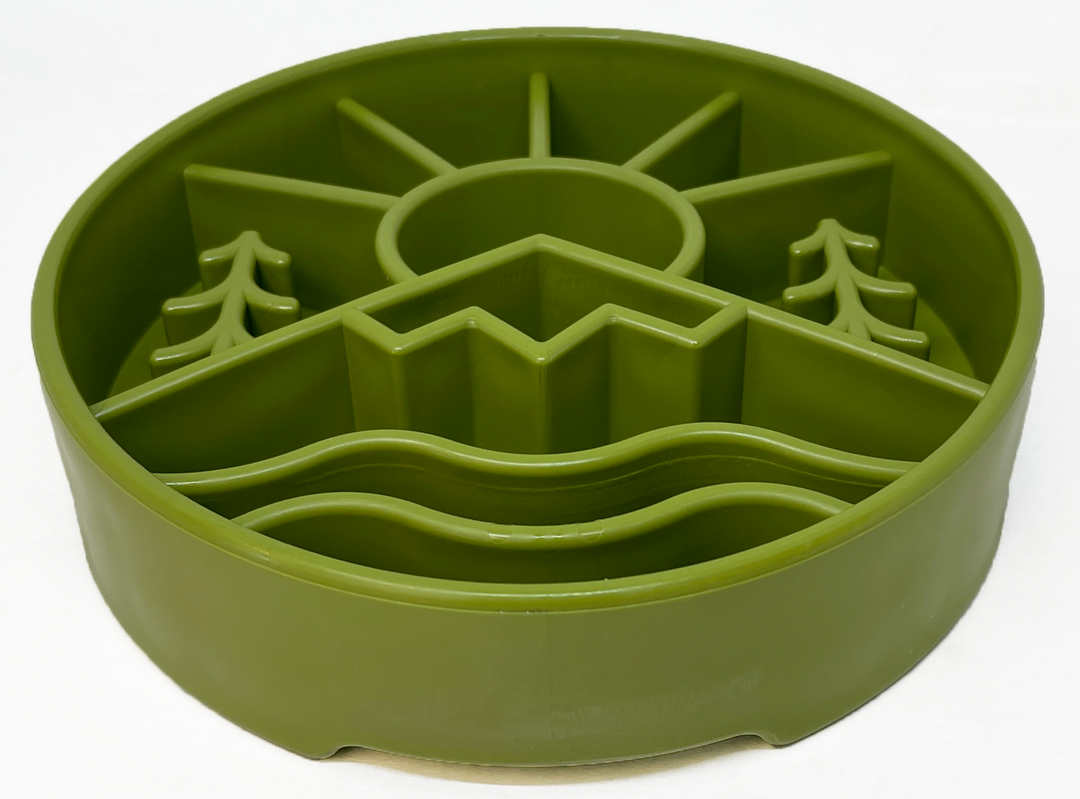 Great Outdoors eBowl - Slow Feeder Dog Bowl &amp; Enrichment | USA Made