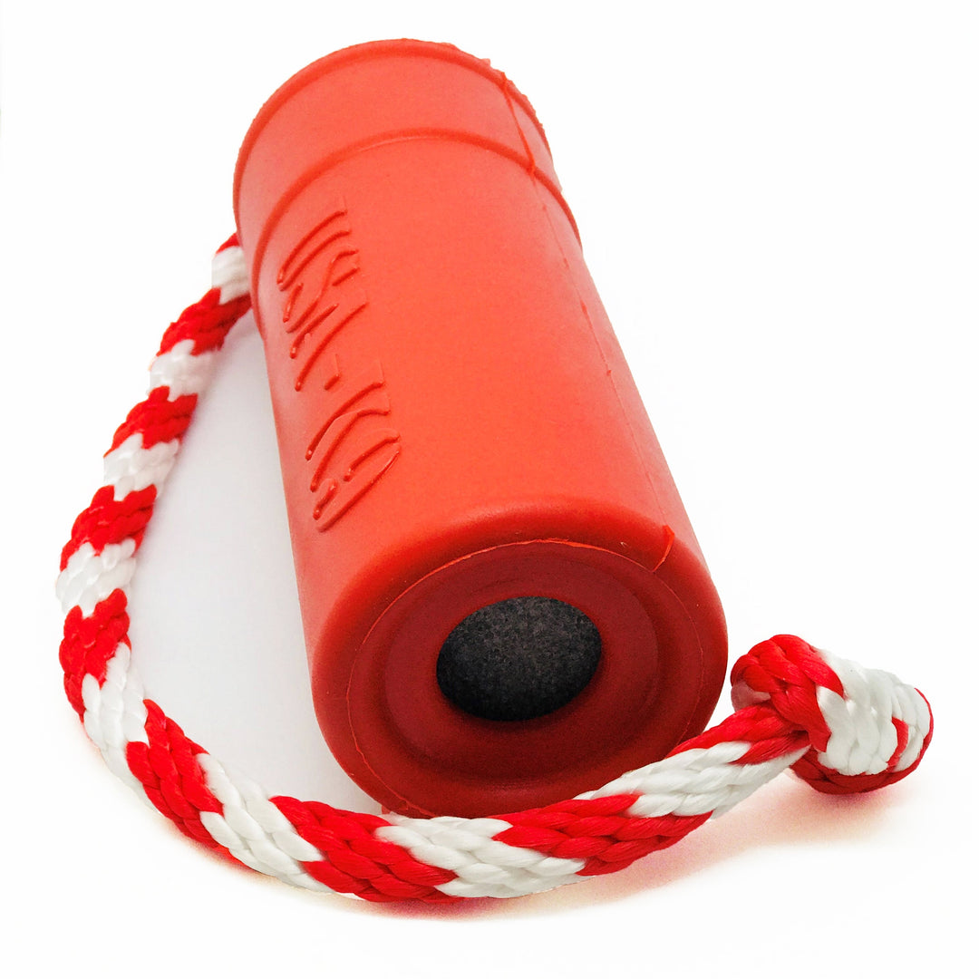 USA-K9 Firecracker Floating Training Dummy | K9 Handler Reward Toy | Red | USA Made