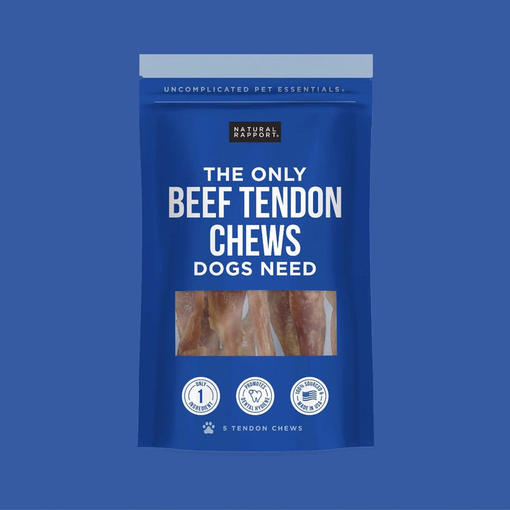 Natural Rapport The Only Beef Tendon Chews Dogs Need Dog Treats (5ct)