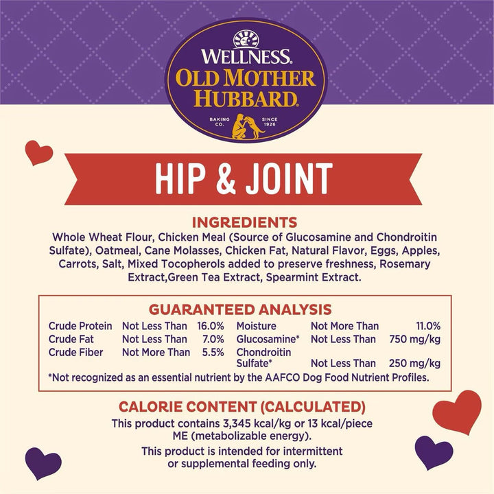 Old Mother Hubbard Hip &amp; Joint Crunch Dog Treats (20oz)