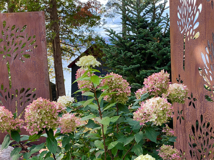 Privacy Screens Outdoor or Large Metal Wall Art (46" Inch)
