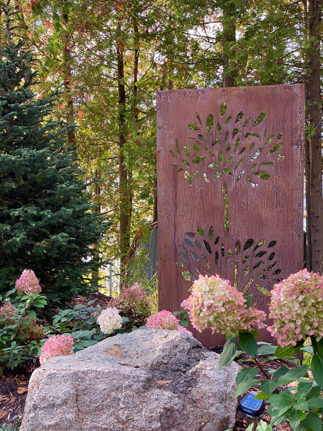 Outdoor Metal Privacy Screen Panels (60” &amp; 72”) | Heavy-Duty Steel for Patio &amp; Fence