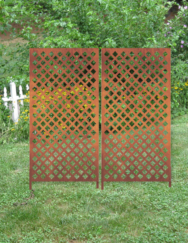 Metal Privacy Screens or Large Metal Wall Art (46" inch)