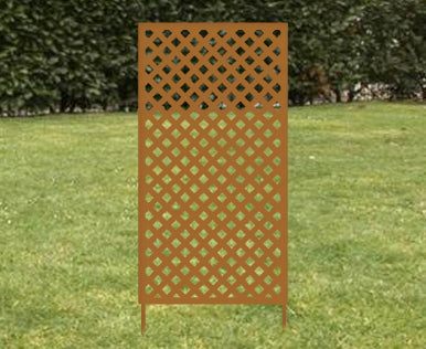 Metal Privacy Screens or Large Metal Wall Art (46" inch)