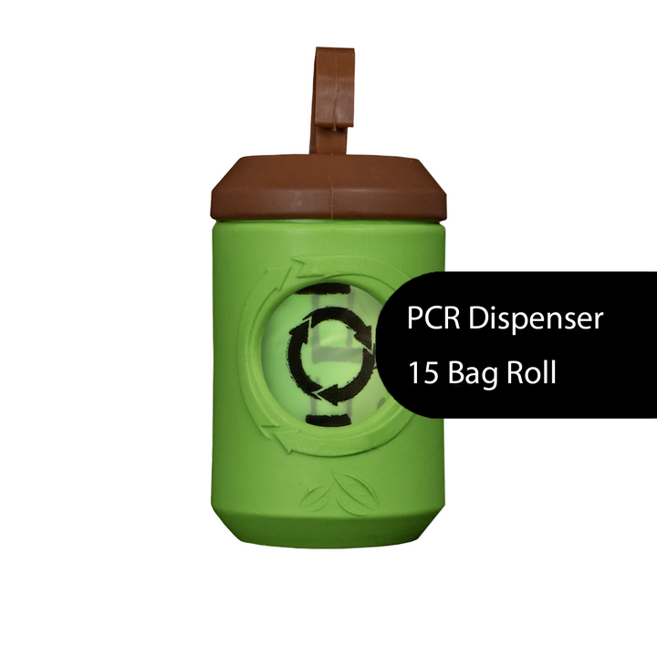 beyondGREEN Dog Poop Bag Leash Dispenser – Clip-On Holder Fits Standard Rolls – Durable &amp; Portable