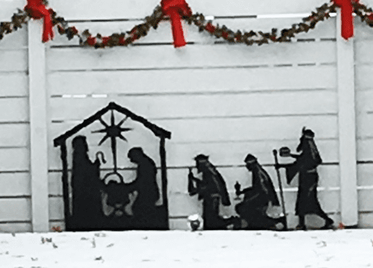 Nativity Scene Outdoor