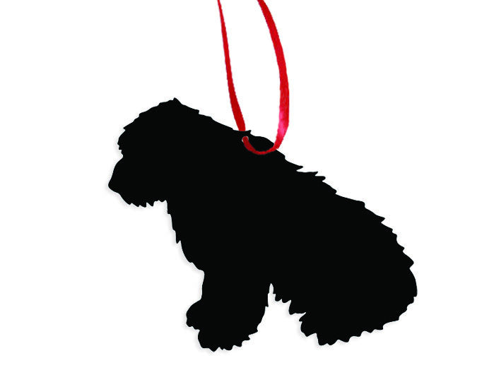 Old English Sheepdog Ornament or Plant Stake (Style 1 - Tail-less)