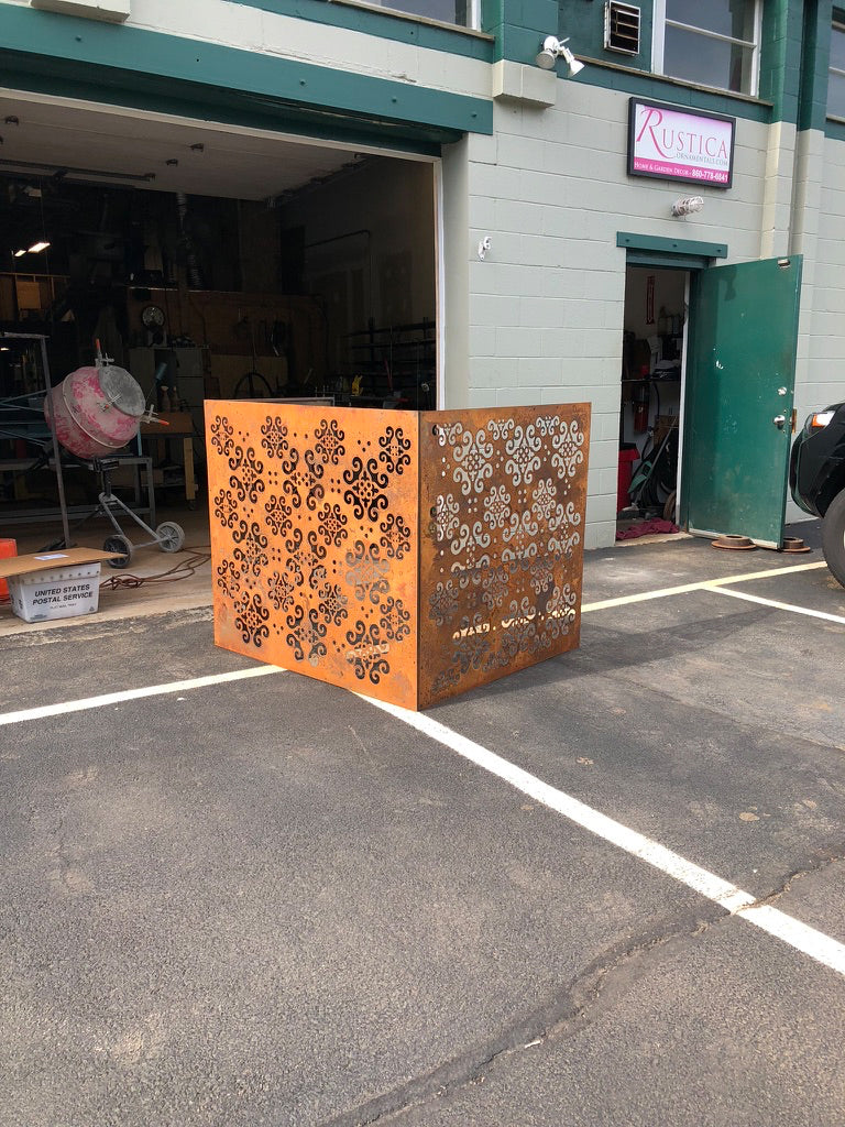Outdoor Privacy Panels or Metal Wall Sculptures (46" Inch)